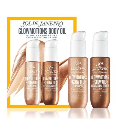 GLOWMOTIONS&trade; BODY OIL GLOW ANYWHERE SET (SET DE ACEITES CORPORALES CON BRILLO)